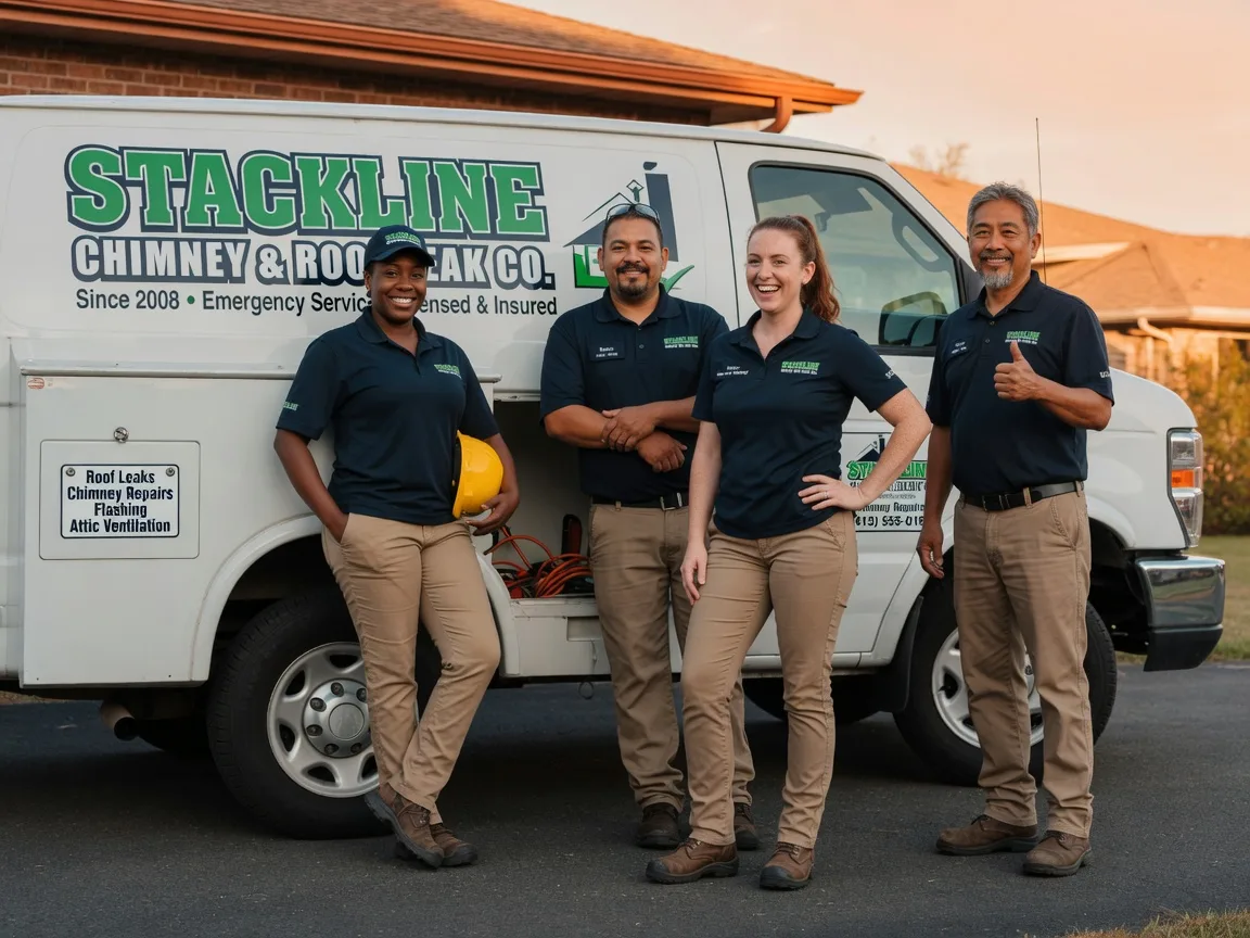 Chimney flashing repair company in Dewitt, MI